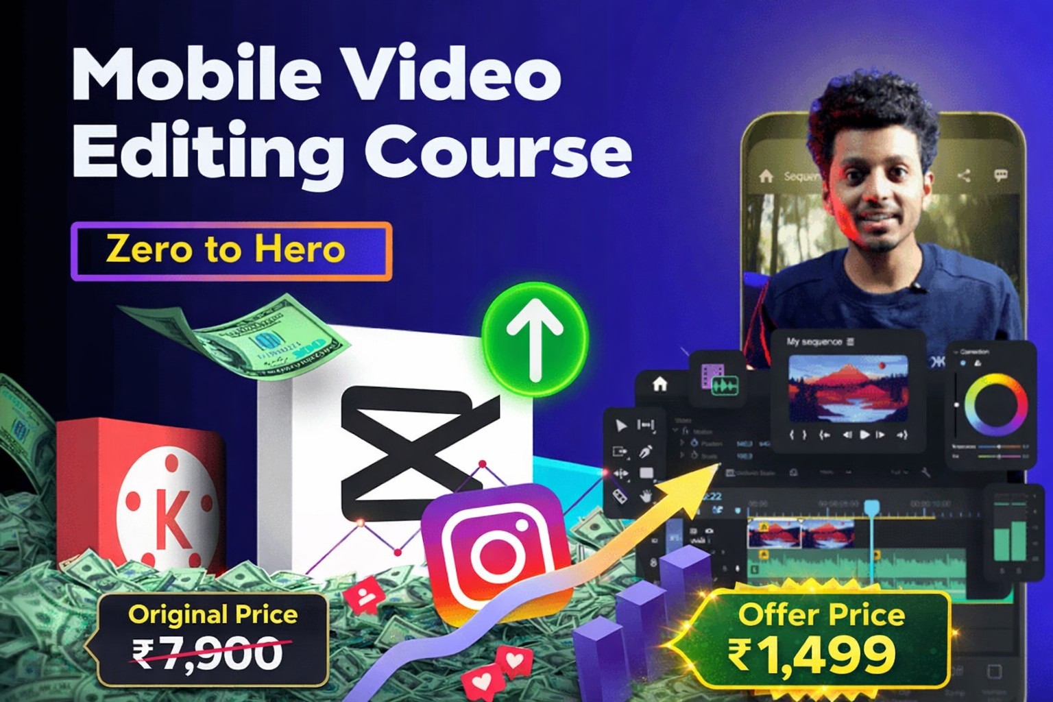 Complete Video editing Course (Basic to Advance)